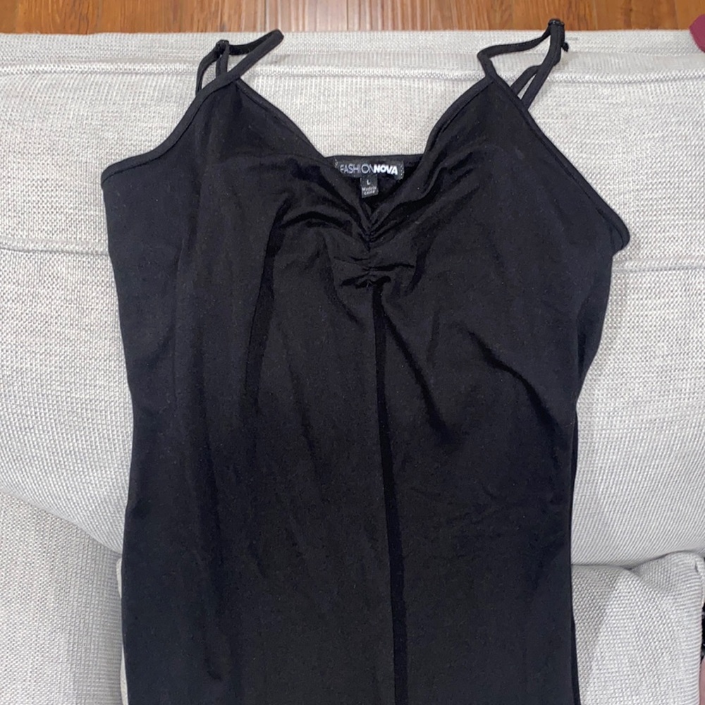Black sun dress